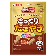 Ｇほねっこささみふわわこってタコヤキ味８０ｇ　定価：327円（税込）