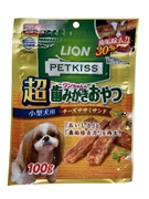 PK犬超歯磨おやつチーズササミサンド100g　定価：877円（税込）