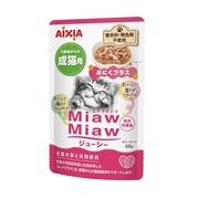 Ｍｉａｗジューシー　おにくプラス６０ｇ　　定価：107円(税込)