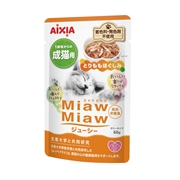 Ｍｉａｗジューシー　とりももほぐしみ６０ｇ　　定価：107円(税込)