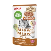 Ｍｉａｗジューシー　やわらかビーフ６０ｇ　　定価：107円(税込)