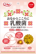 おなかとこころに乳酸菌安納芋入り60g　定価：393円（税込）