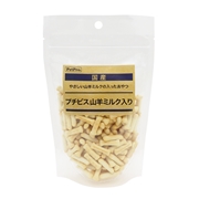 PP国産おやつプチビス山羊ミルク入り78g　定価：327円（税込）