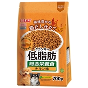 いなば低脂肪クランキー鶏だしチキン味700g　　定価：767円(税込)