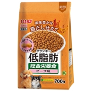 低脂肪クランキー　鶏だしビーフ味700g　　定価：767円(税込)