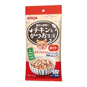 チキンとかつお生活　まぐろ入り60g×3　　定価：382円(税込)