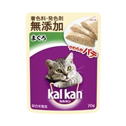 カルカンパウチ　まぐろ無添加　70g　定価：88円（税込）