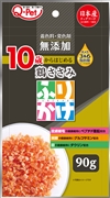 Ｑ－Ｐｅｔふりかけ１０歳からの鶏ささみ９０ｇ 定価：418円（税込）