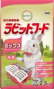 動物村ラビットフードミックス２．５Ｋｇ 定価1408円