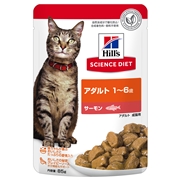 ＳＤ猫用アダルトサーモンパウチ８５ｇ 定価261円