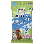 デオクリーンからだふき小型犬用無香２８枚 定価：418円（税込）