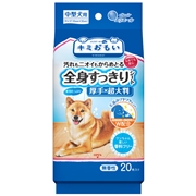 キミおもい全身すっきりシート中型犬用２０枚 定価447円