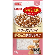 いなばフリーズドライ角切チキンビーフ味１５ｇ 定価218円