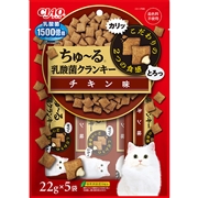 ちゅーる乳酸菌クランキ―チキン味５袋 定価294円