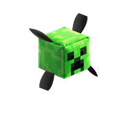 マインクラフト かみかみブロックおもちゃ クリーパー