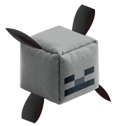 マインクラフト かみかみブロックおもちゃ スケルトン