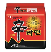【韓国】 大人気♪  農心  辛ラーメン  120g×5袋入り 定番 人気