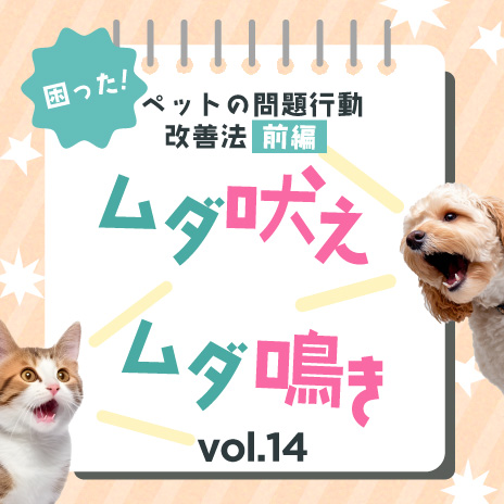 コラム 困った！ペットの無駄吠え、無駄鳴き対策　問題行動の改善法【前編】